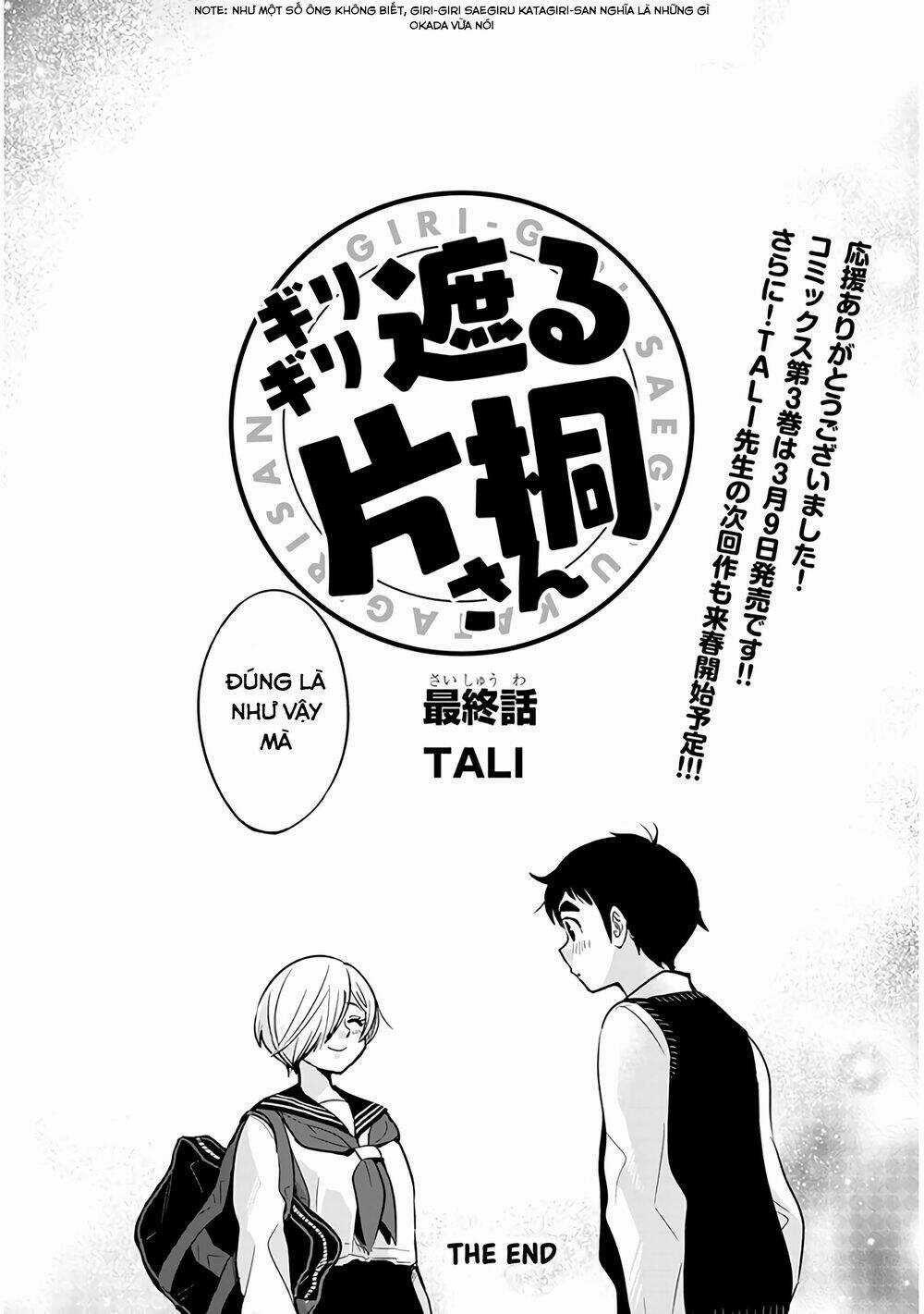 Giri-Giri Saegiru Katagirisan Chapter 40 trang 14