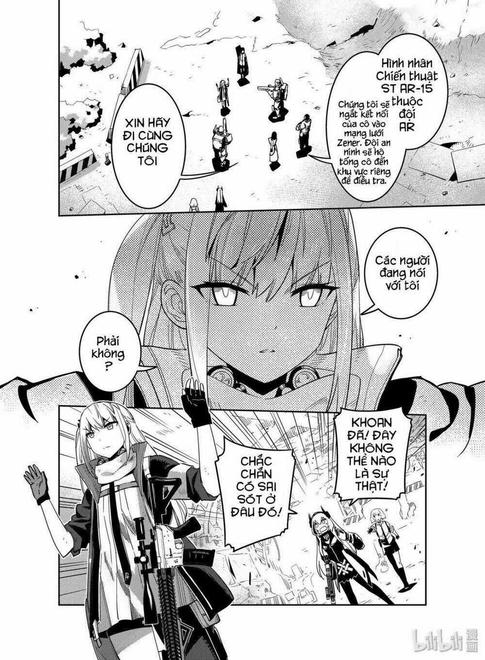 Girl Frontline - Song Of Humanoid Chapter 13 trang 1