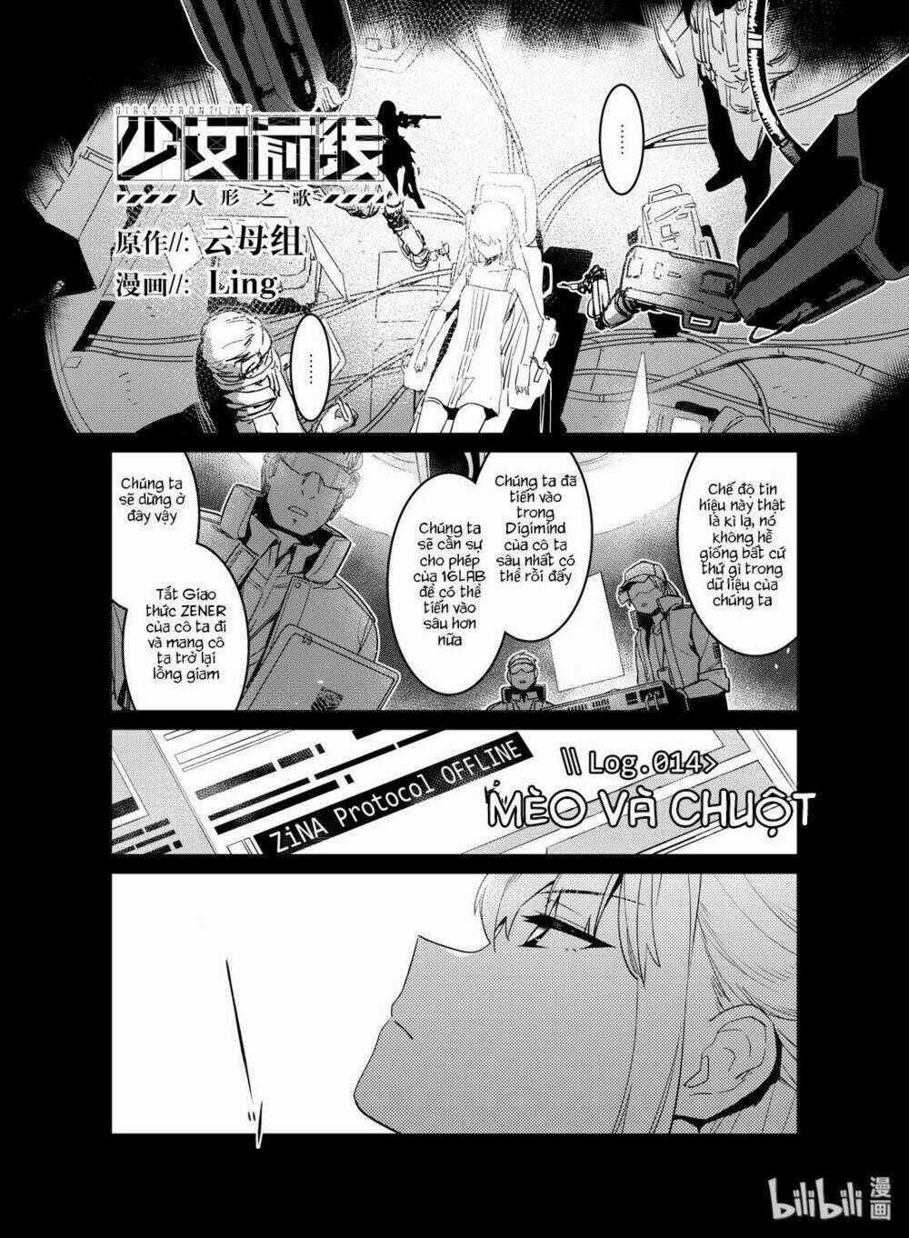 Girl Frontline - Song Of Humanoid Chapter 14 trang 0