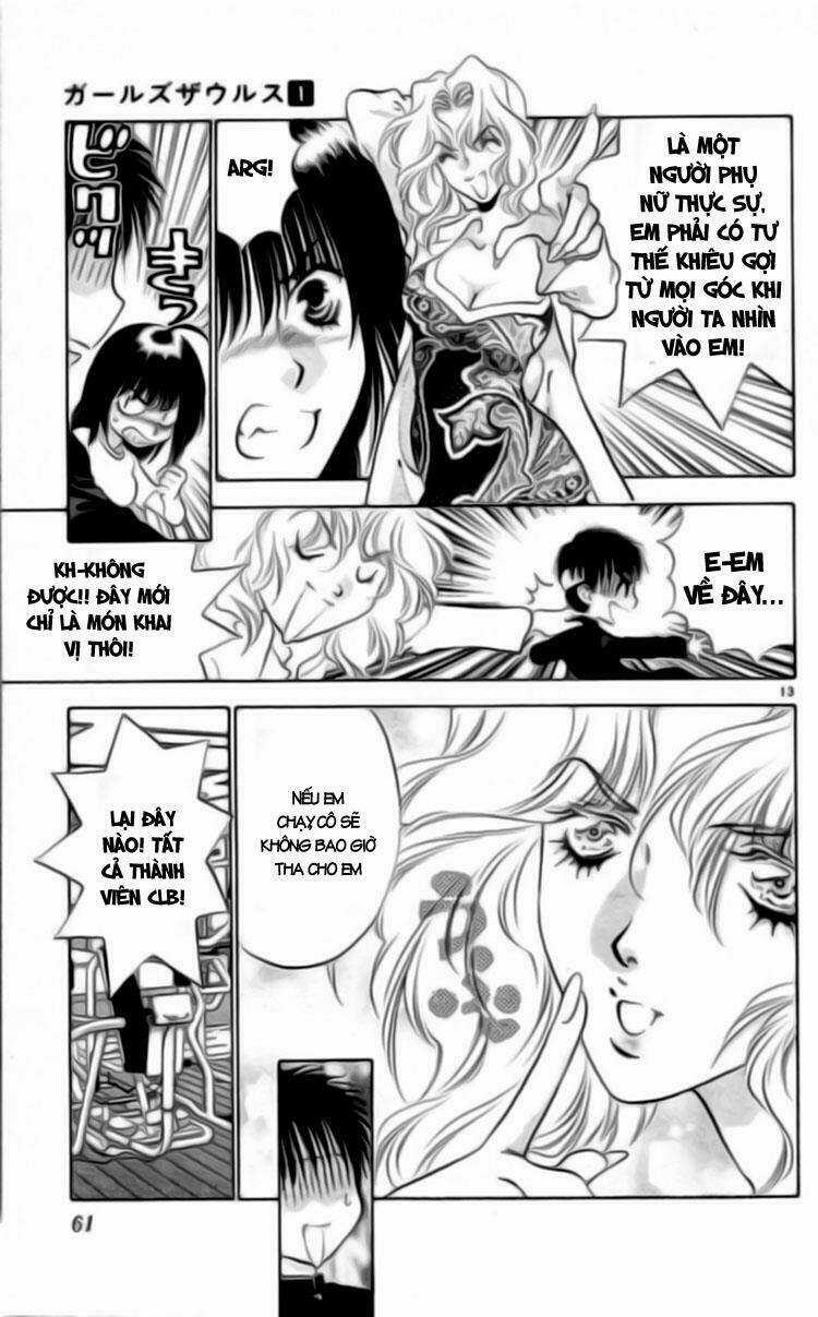 Girl Saurus Chapter 2 trang 12