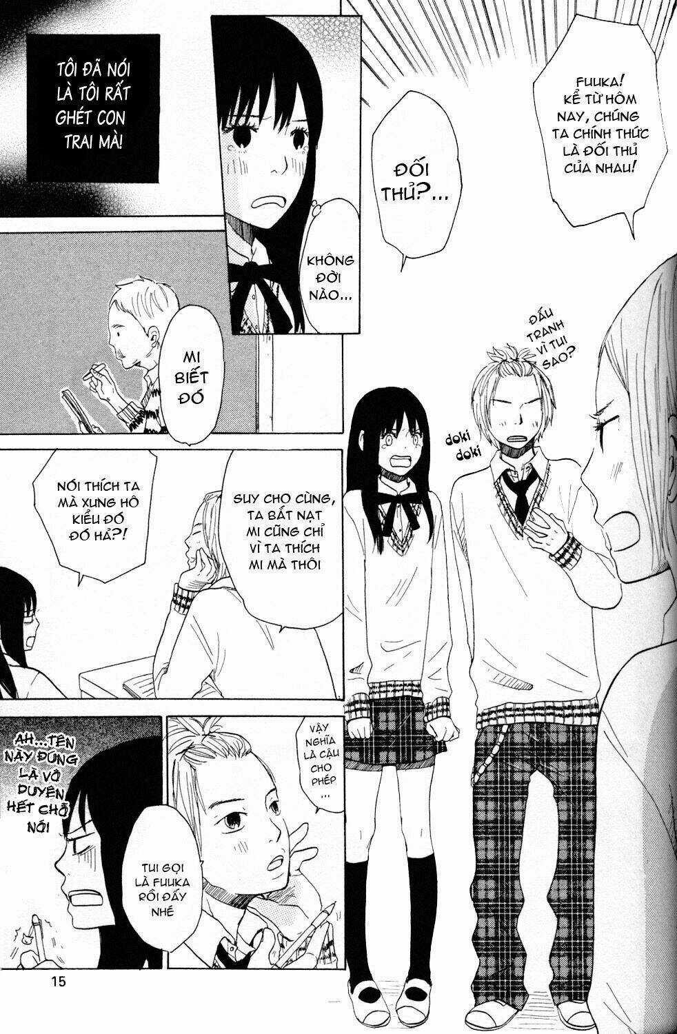 Girl X Girl X Boy Chapter 1 trang 13