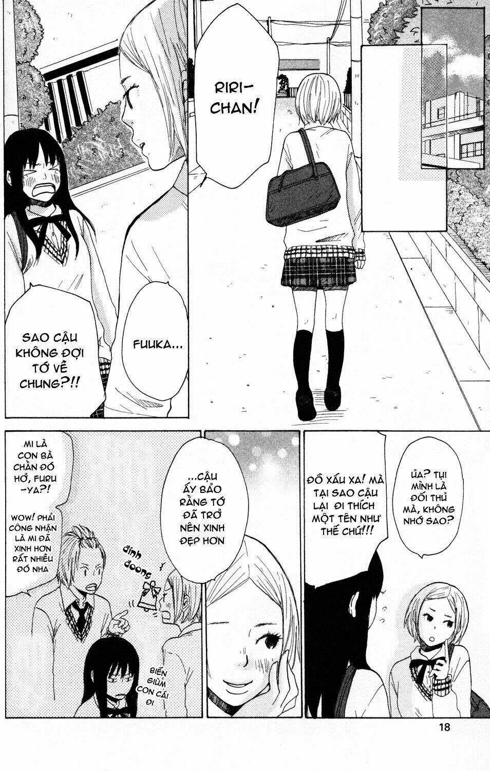 Girl X Girl X Boy Chapter 1 trang 16