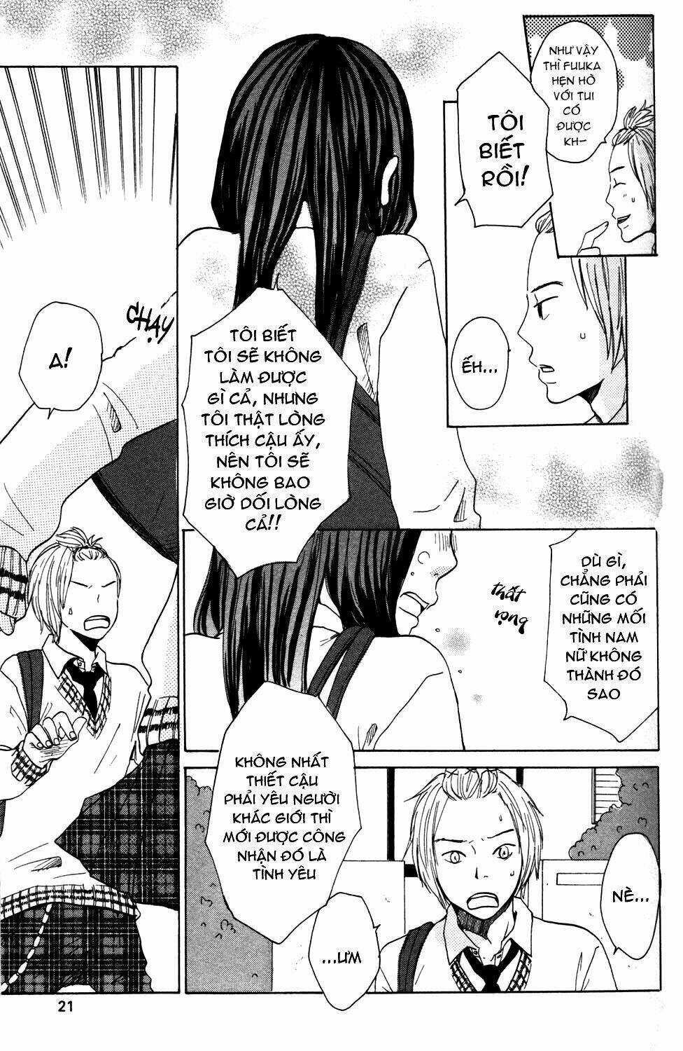 Girl X Girl X Boy Chapter 1 trang 19