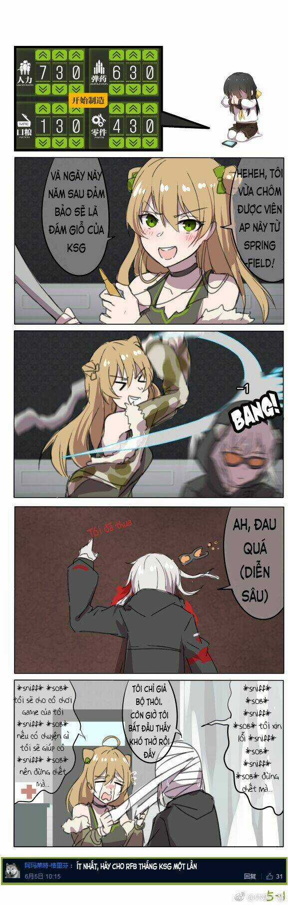 Girls' Frontline Oneshot Tổng Hợp Chapter 7 trang 9