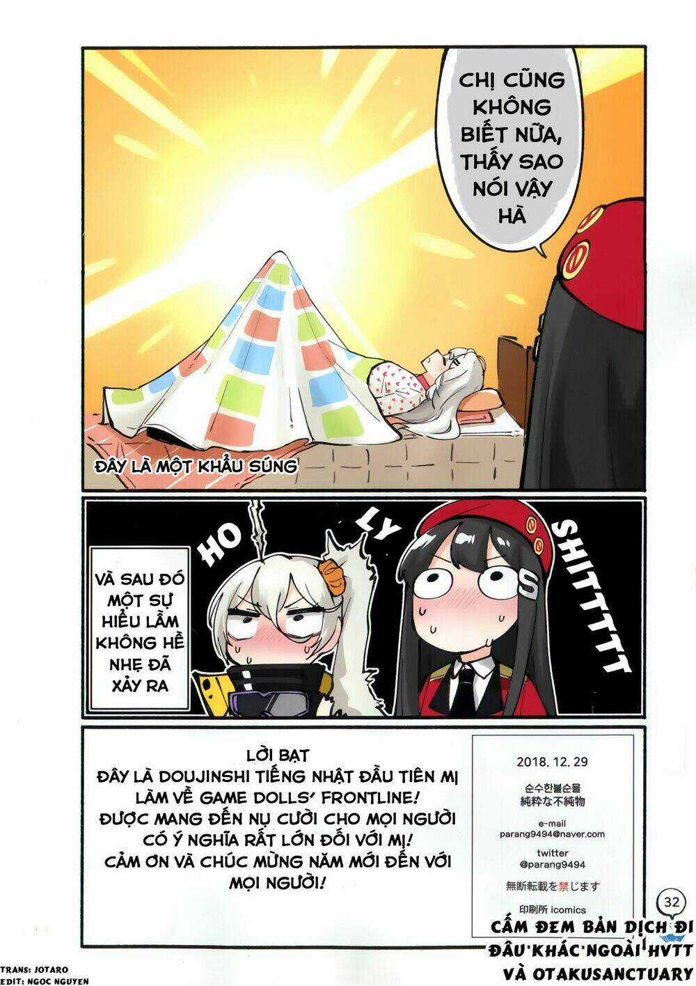 Girls' Frontline Oneshot Tổng Hợp Chapter 9 trang 32