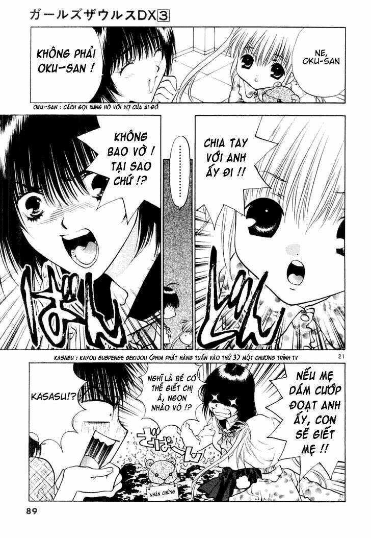 Girls Saurus Dx Chapter 14 trang 21