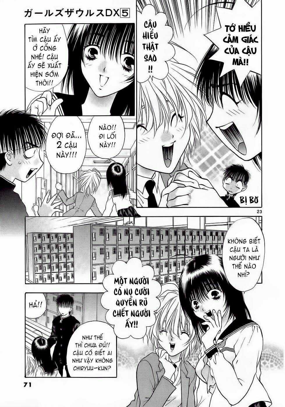 Girls Saurus Dx Chapter 28 trang 22