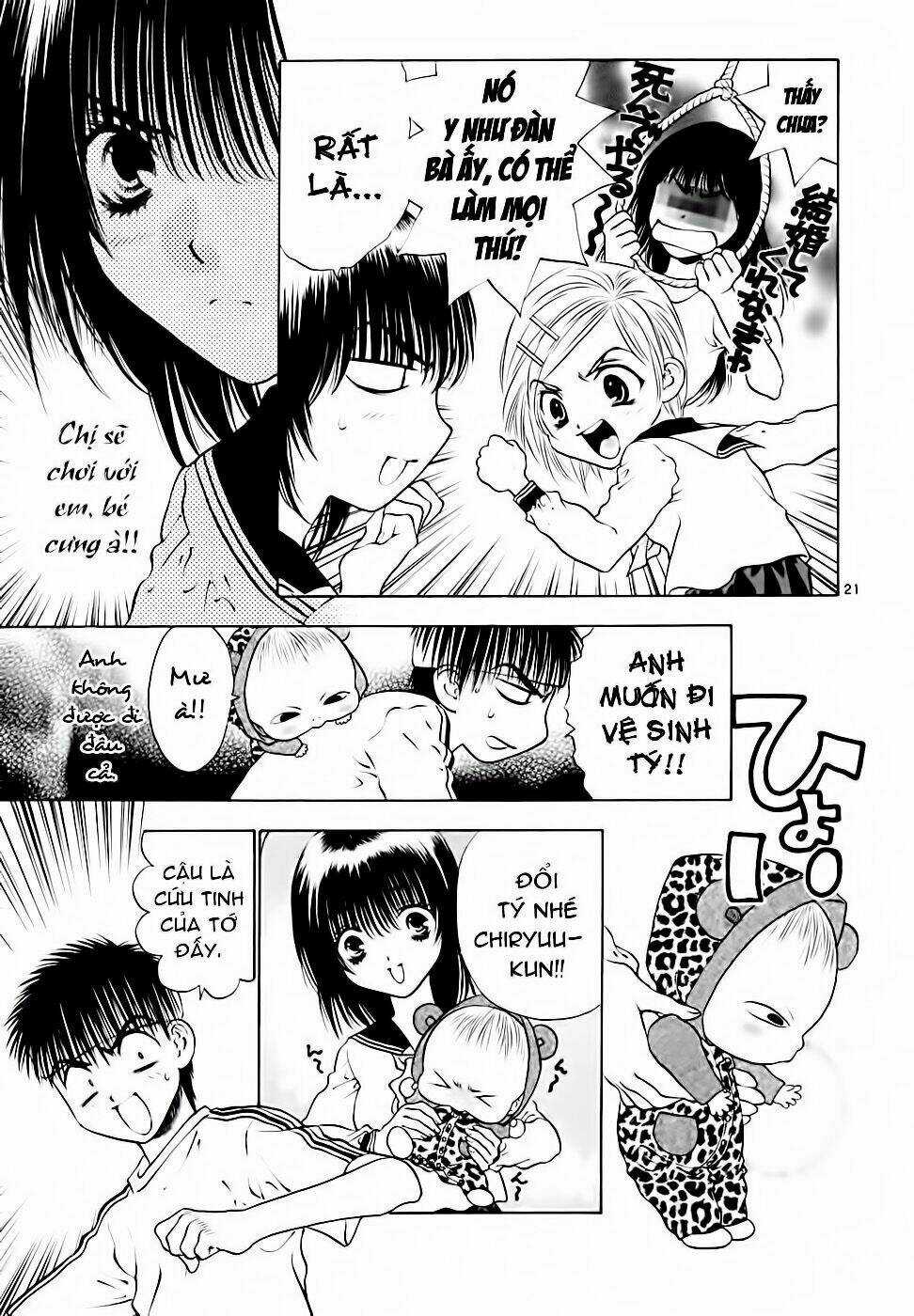 Girls Saurus Dx Chapter 38 trang 21