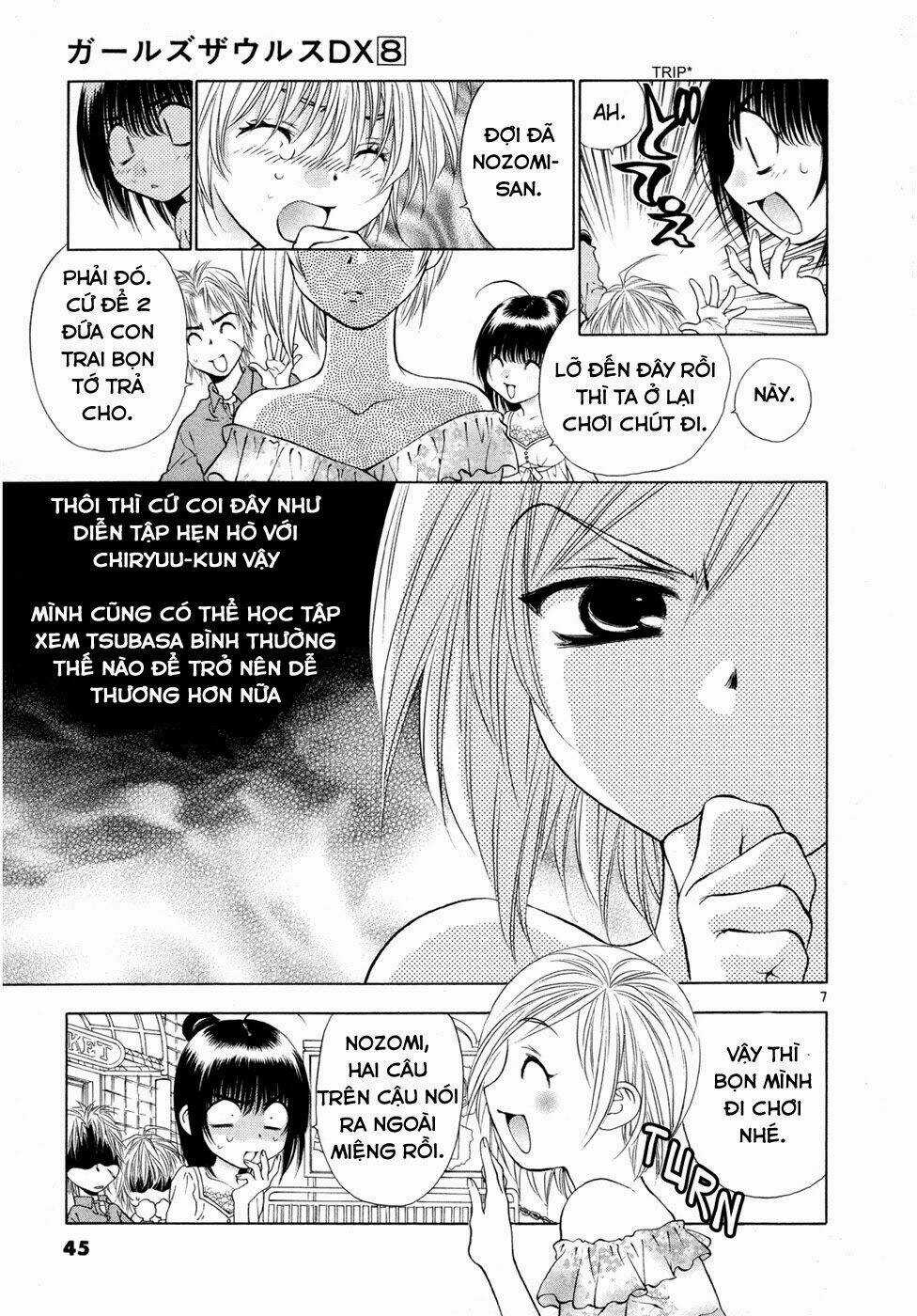 Girls Saurus Dx Chapter 48 trang 8