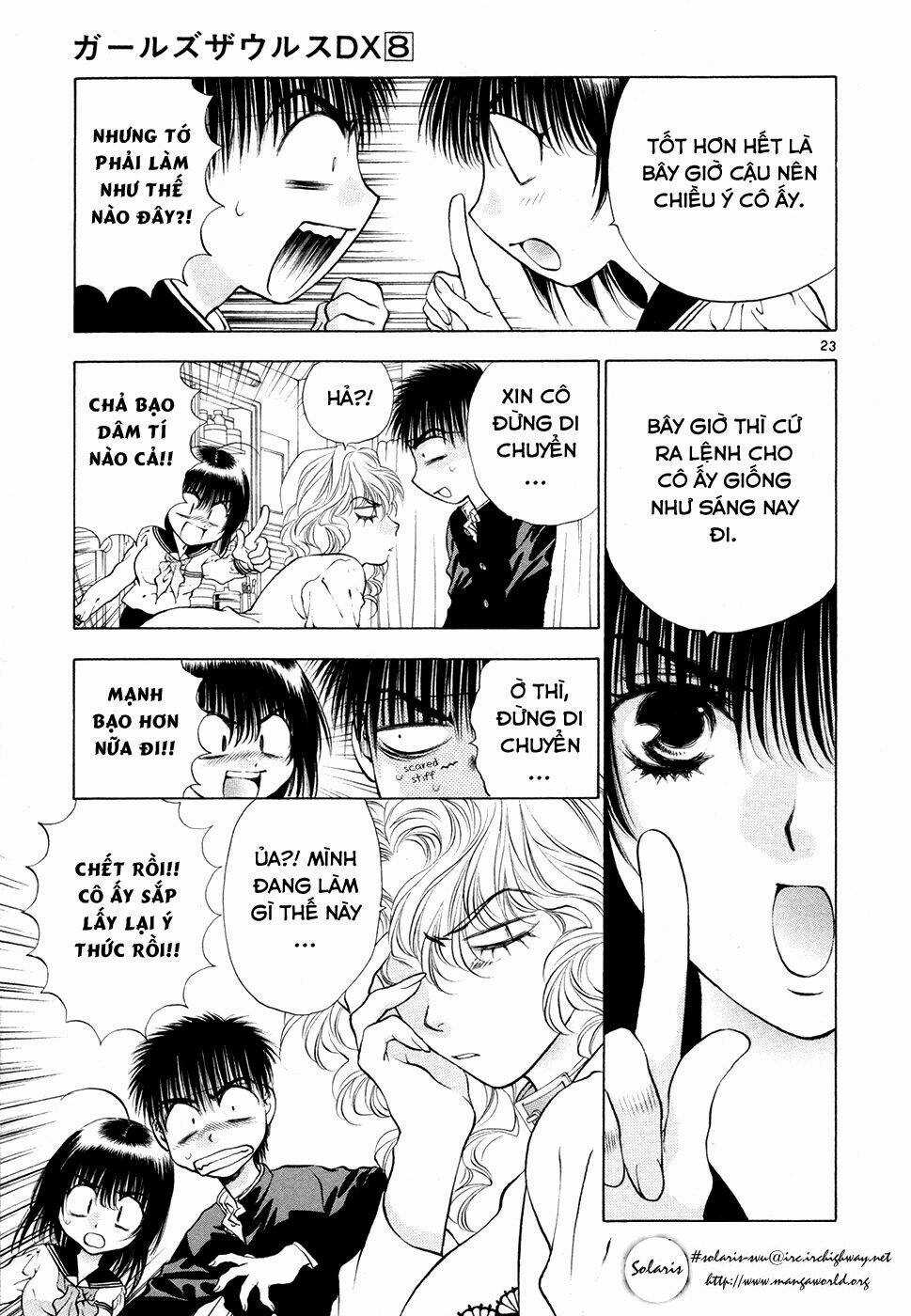 Girls Saurus Dx Chapter 49 trang 23