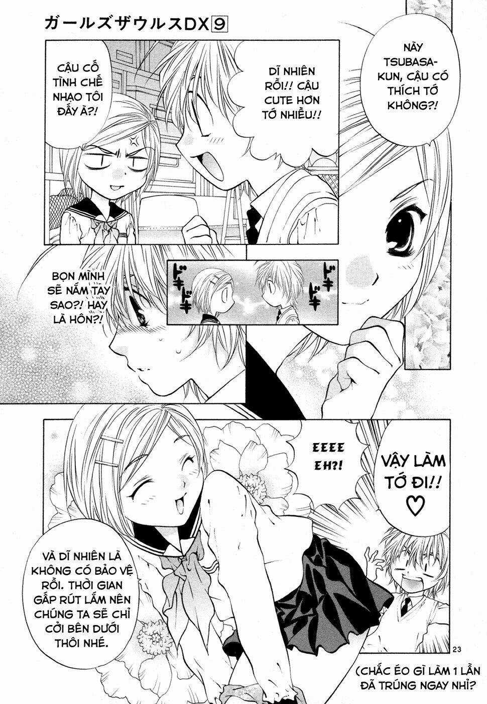 Girls Saurus Dx Chapter 54 trang 23