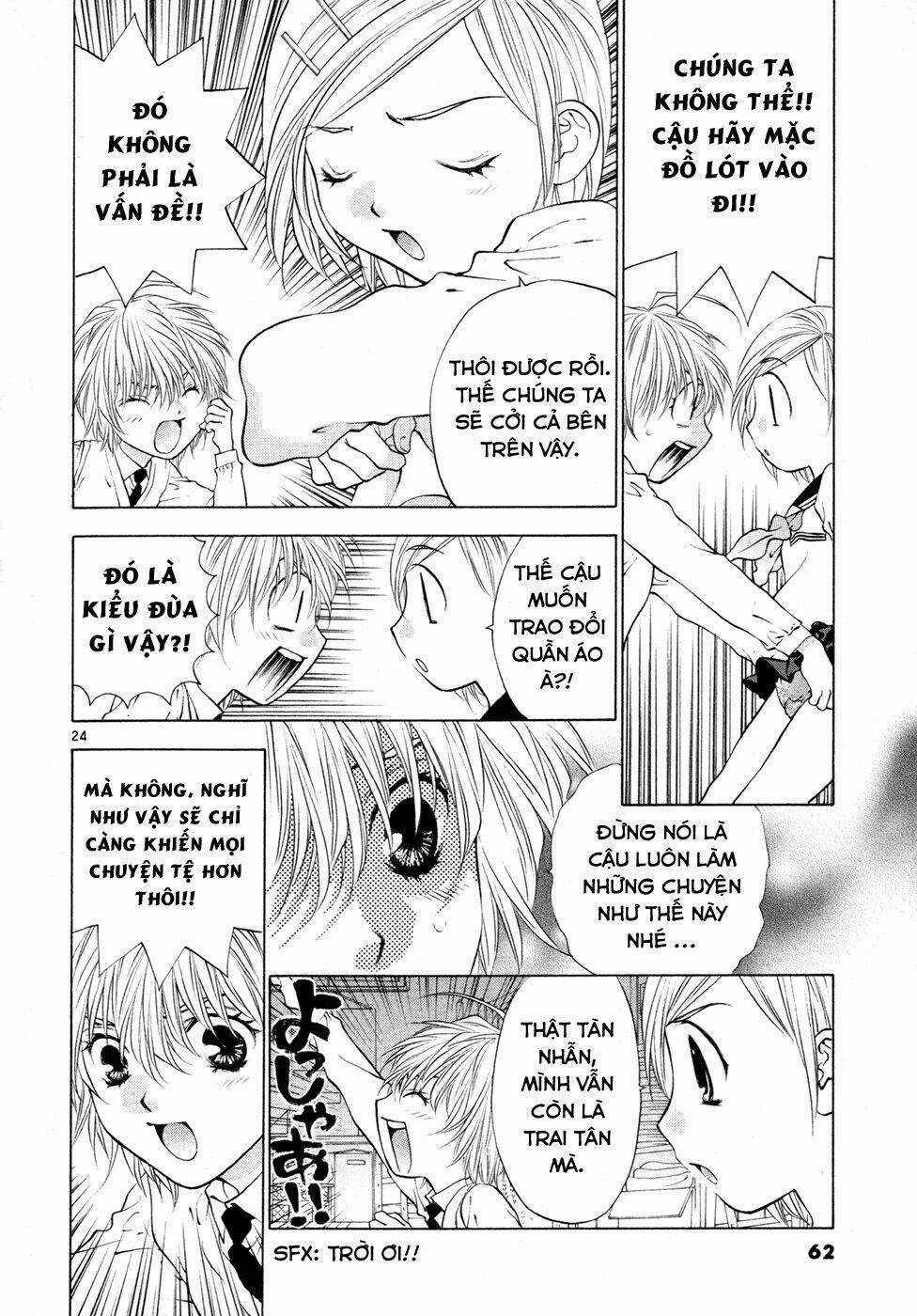 Girls Saurus Dx Chapter 54 trang 24