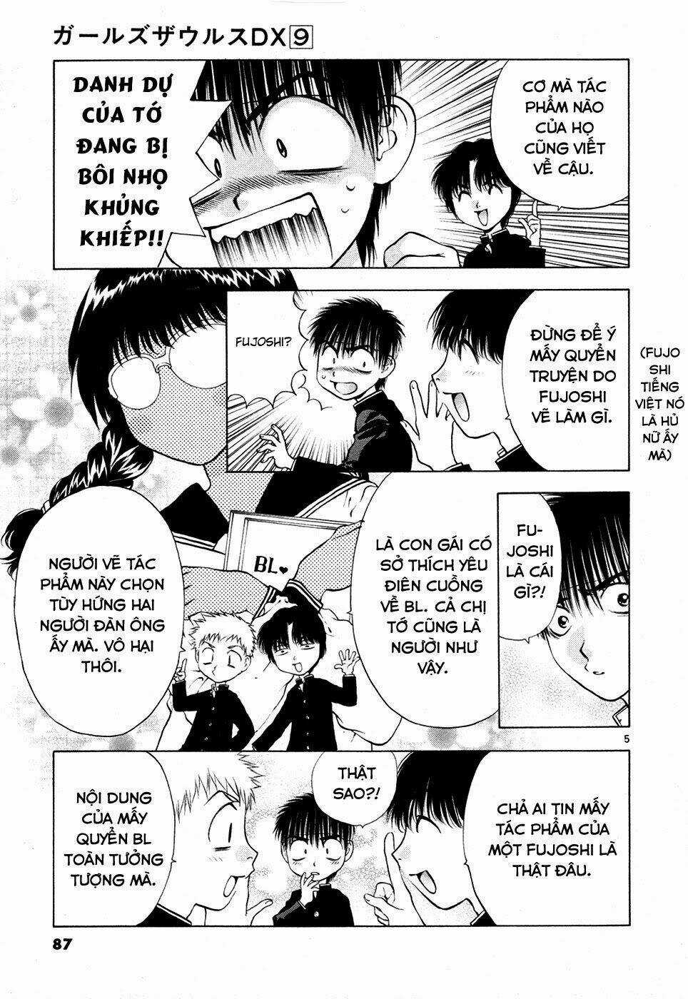 Girls Saurus Dx Chapter 56 trang 5