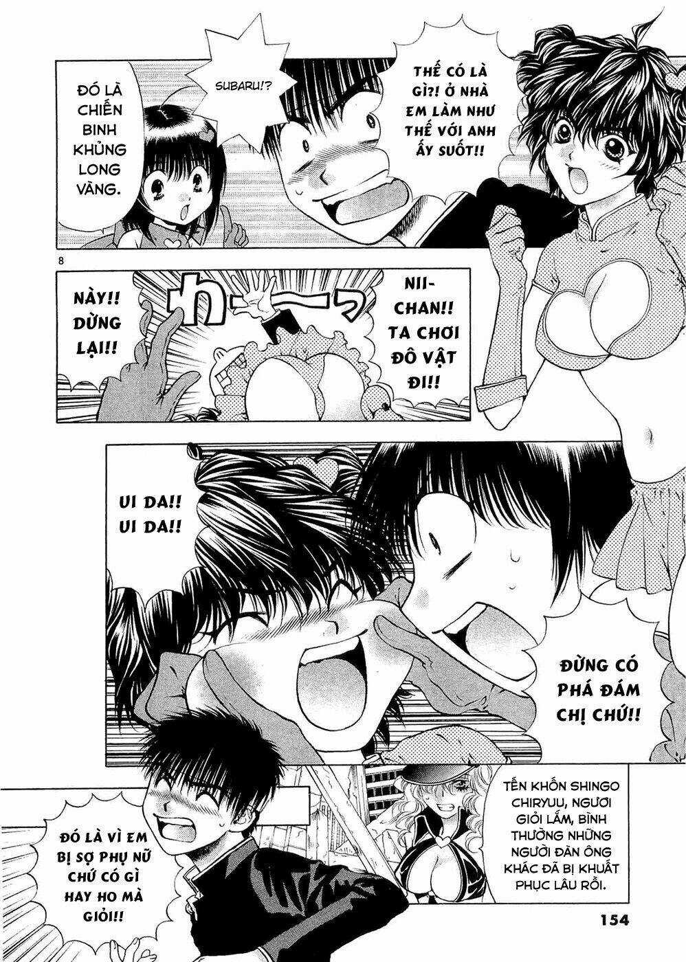 Girls Saurus Dx Chapter 58 trang 8