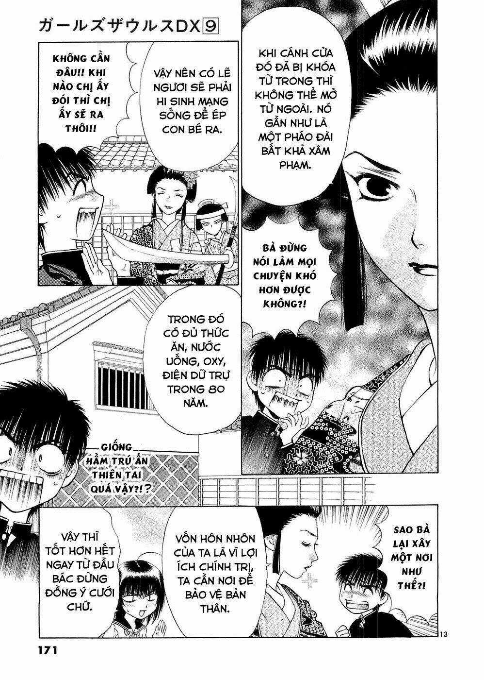 Girls Saurus Dx Chapter 59 trang 13