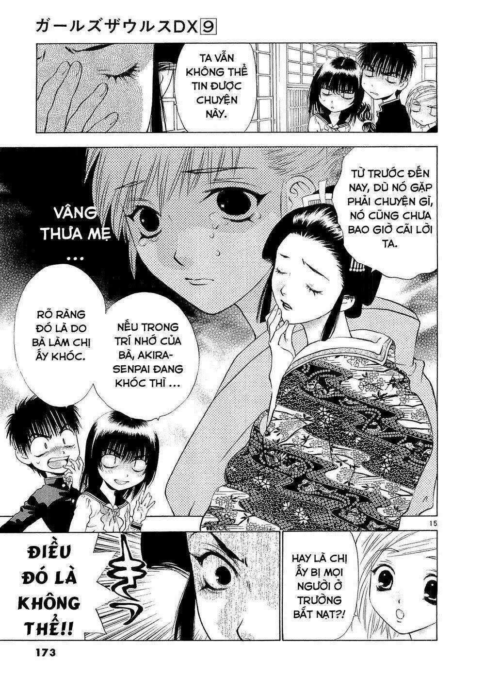 Girls Saurus Dx Chapter 59 trang 15