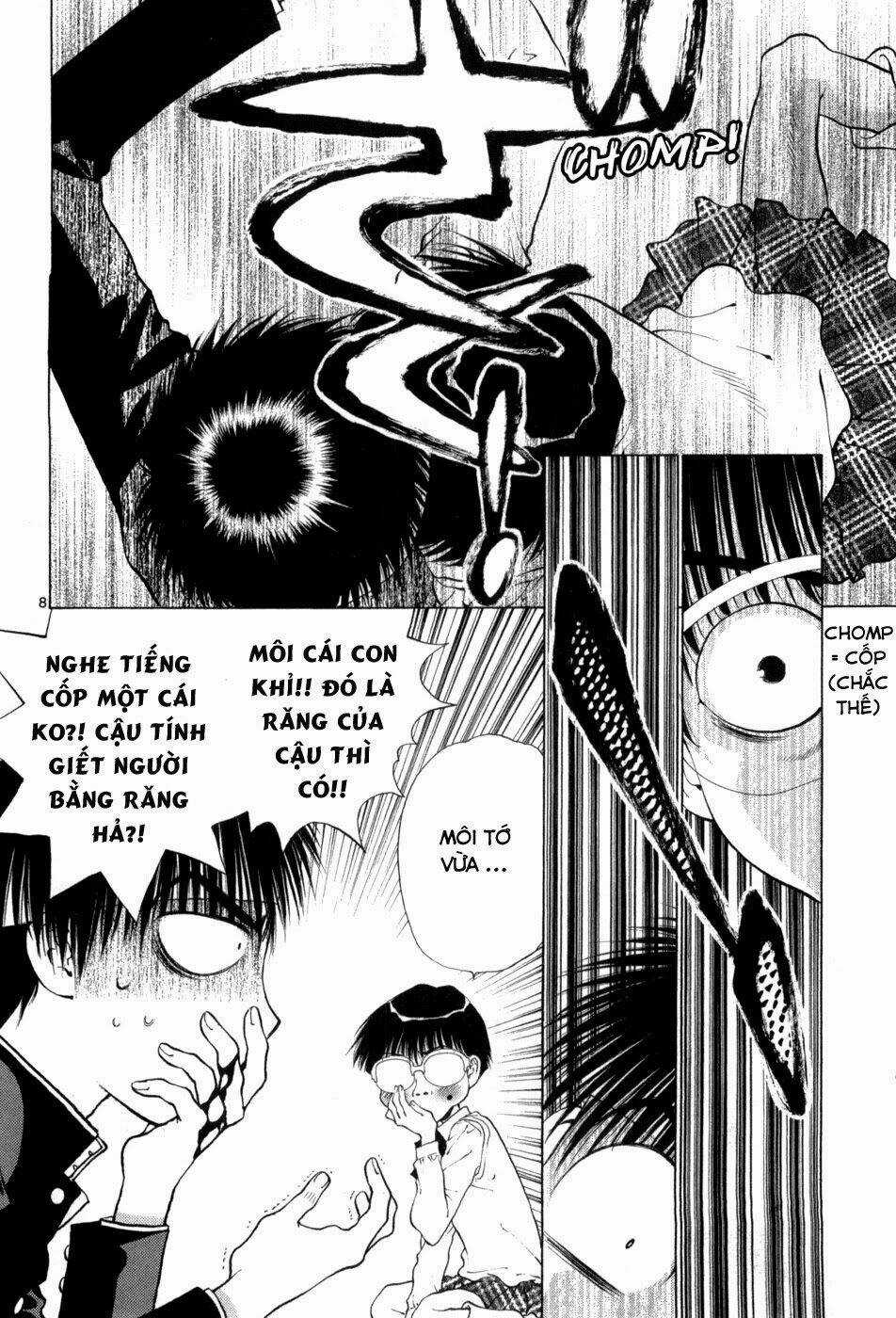 Girls Saurus Dx Chapter 61 trang 8