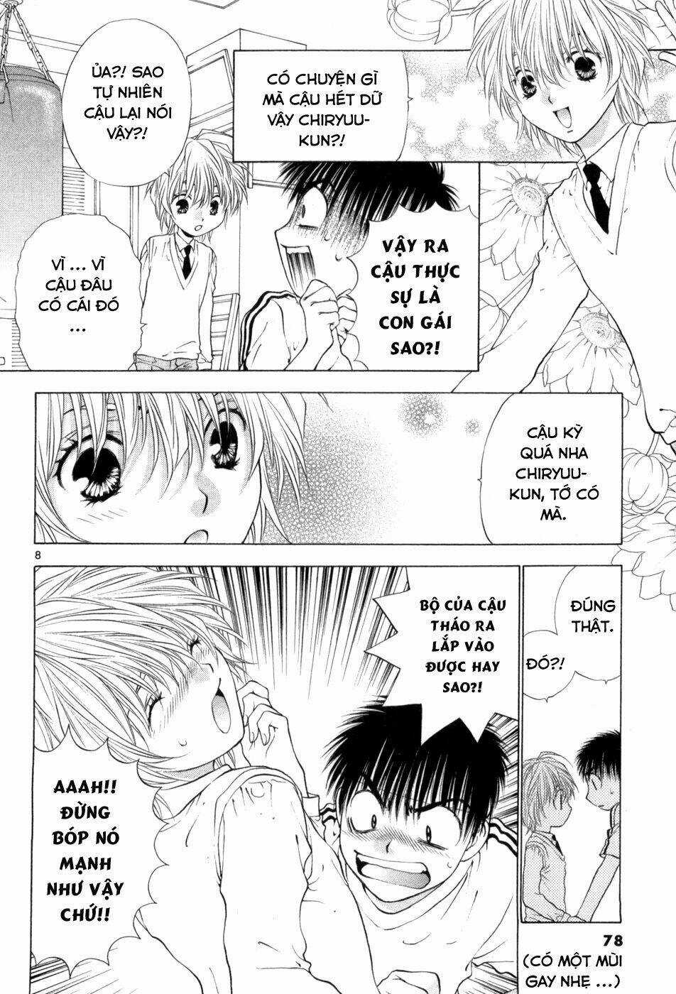 Girls Saurus Dx Chapter 62 trang 8