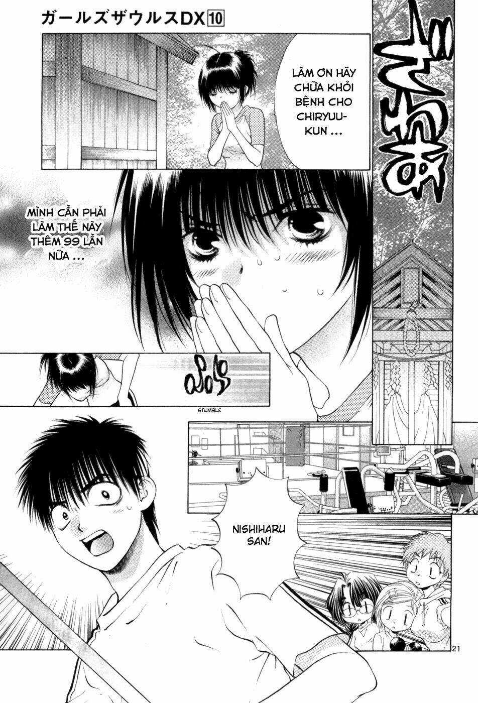 Girls Saurus Dx Chapter 63 trang 21