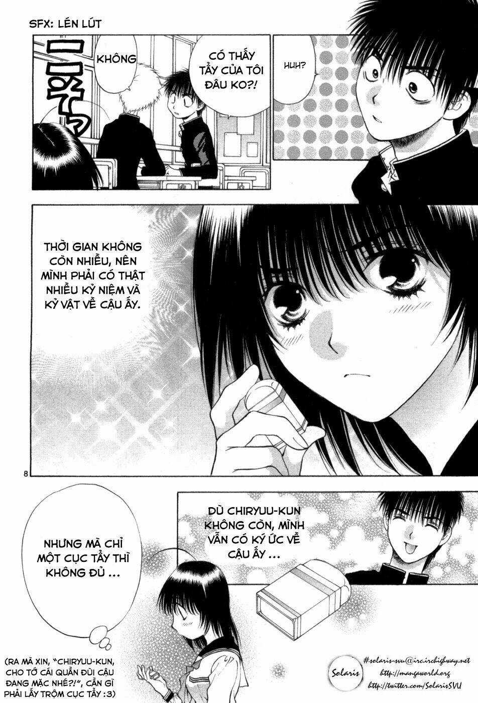 Girls Saurus Dx Chapter 63 trang 8