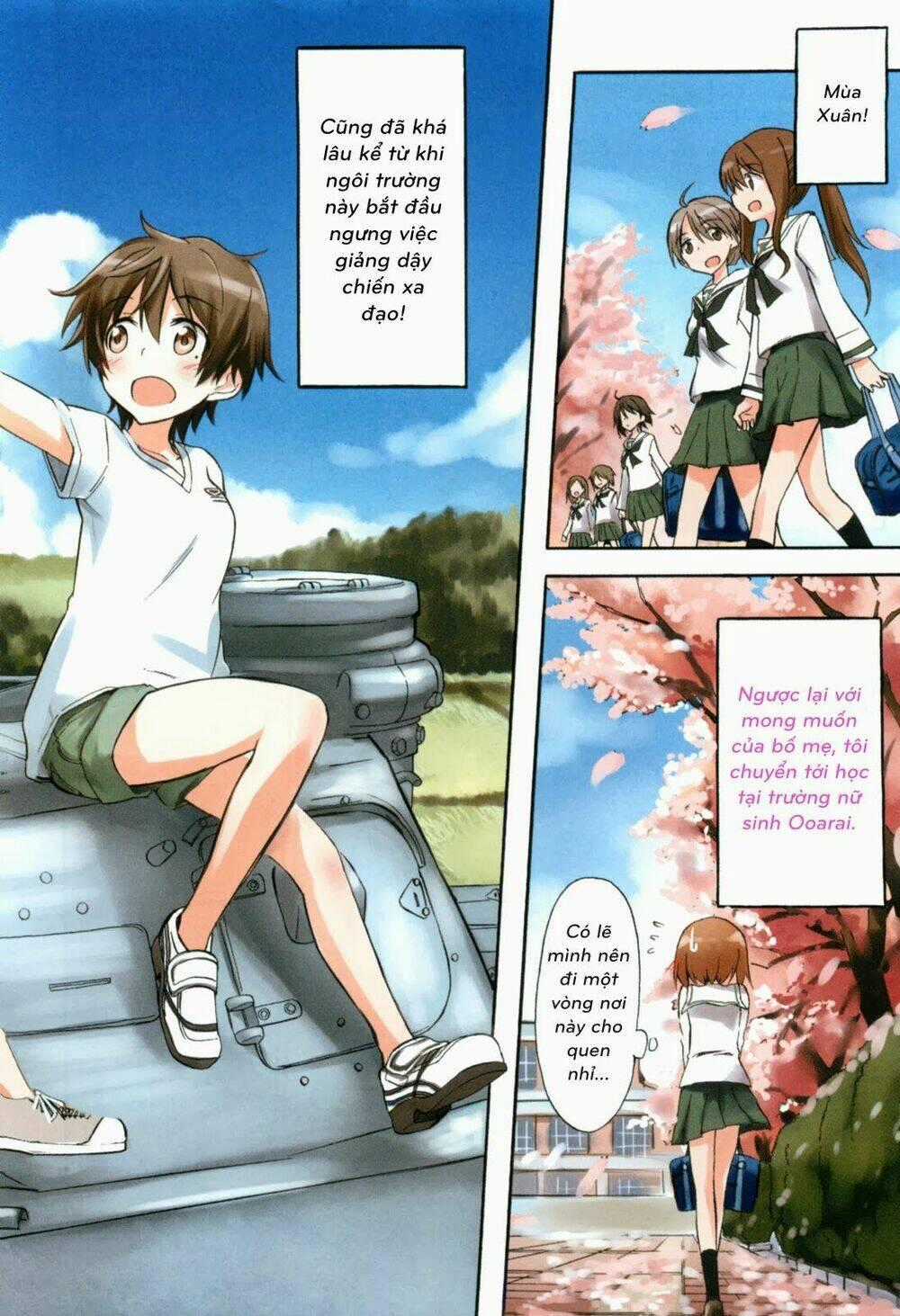 Girls Und Panzer - Little Army Chapter 1 trang 1