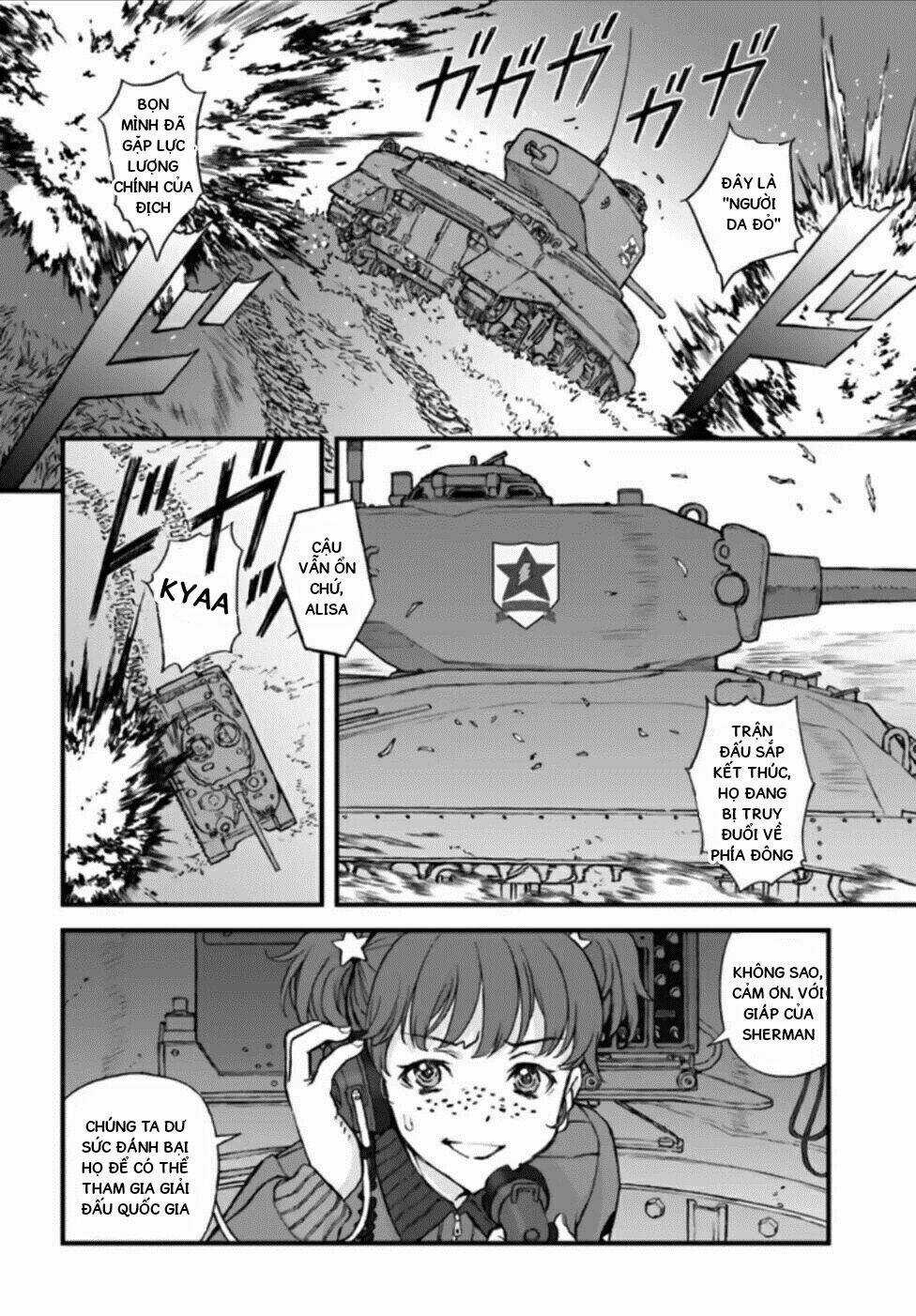 Girls Und Panzer: The Fir Tree And The Iron-Winged Witch Chapter 2 trang 13