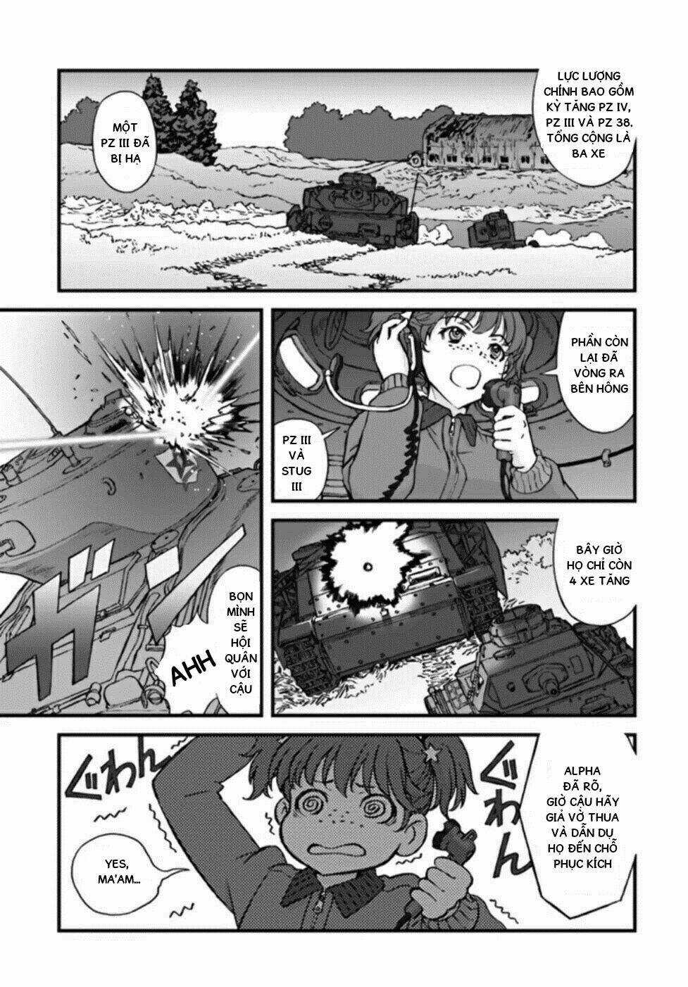 Girls Und Panzer: The Fir Tree And The Iron-Winged Witch Chapter 2 trang 14