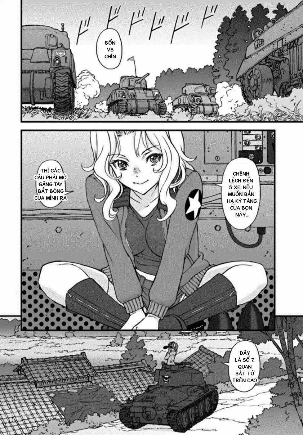 Girls Und Panzer: The Fir Tree And The Iron-Winged Witch Chapter 2 trang 15