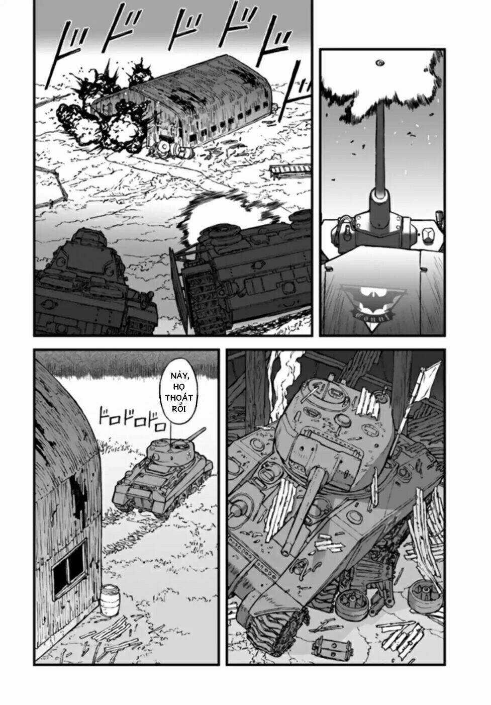 Girls Und Panzer: The Fir Tree And The Iron-Winged Witch Chapter 2 trang 5