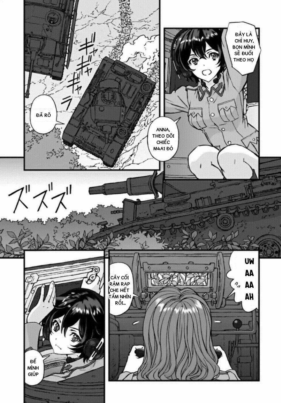 Girls Und Panzer: The Fir Tree And The Iron-Winged Witch Chapter 2 trang 6