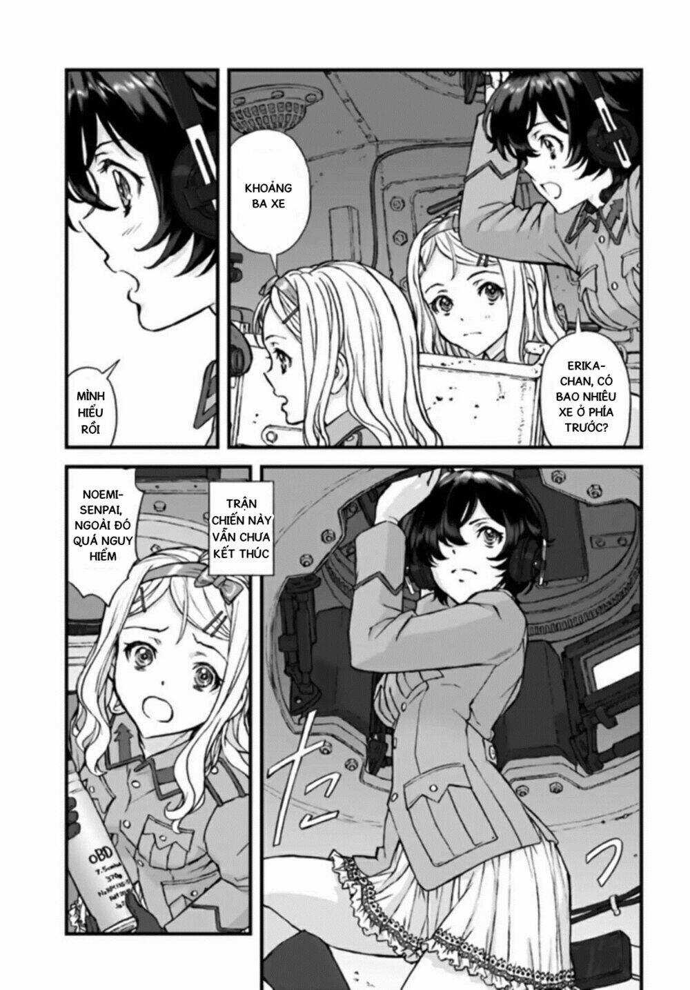 Girls Und Panzer: The Fir Tree And The Iron-Winged Witch Chapter 3 trang 12