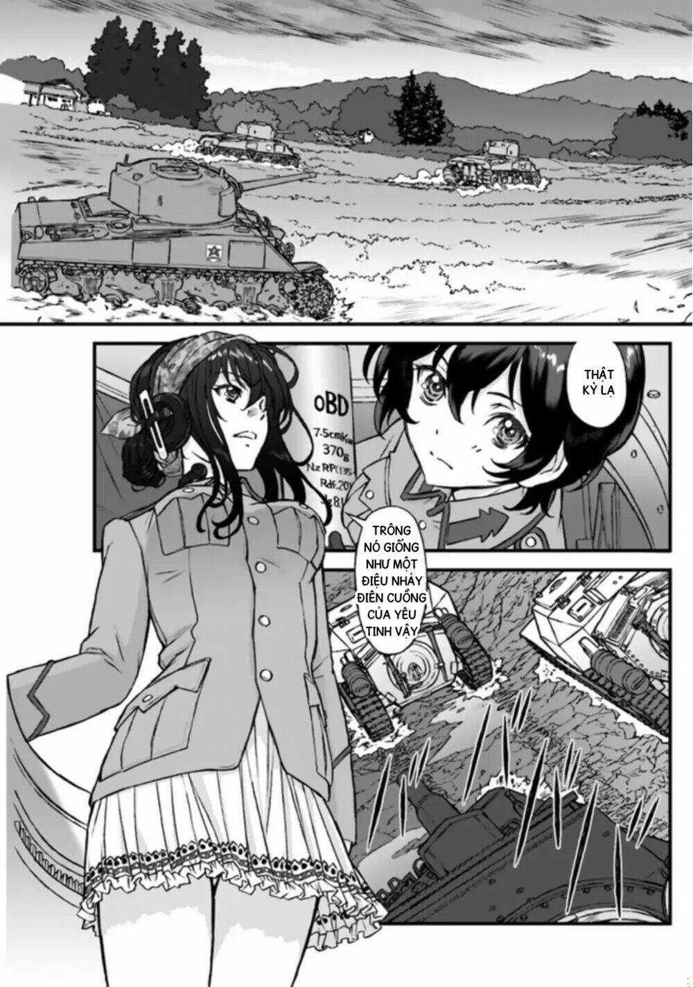 Girls Und Panzer: The Fir Tree And The Iron-Winged Witch Chapter 3 trang 2