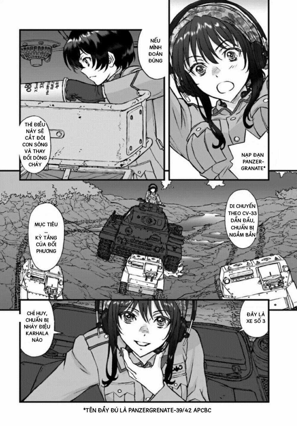 Girls Und Panzer: The Fir Tree And The Iron-Winged Witch Chapter 3 trang 3