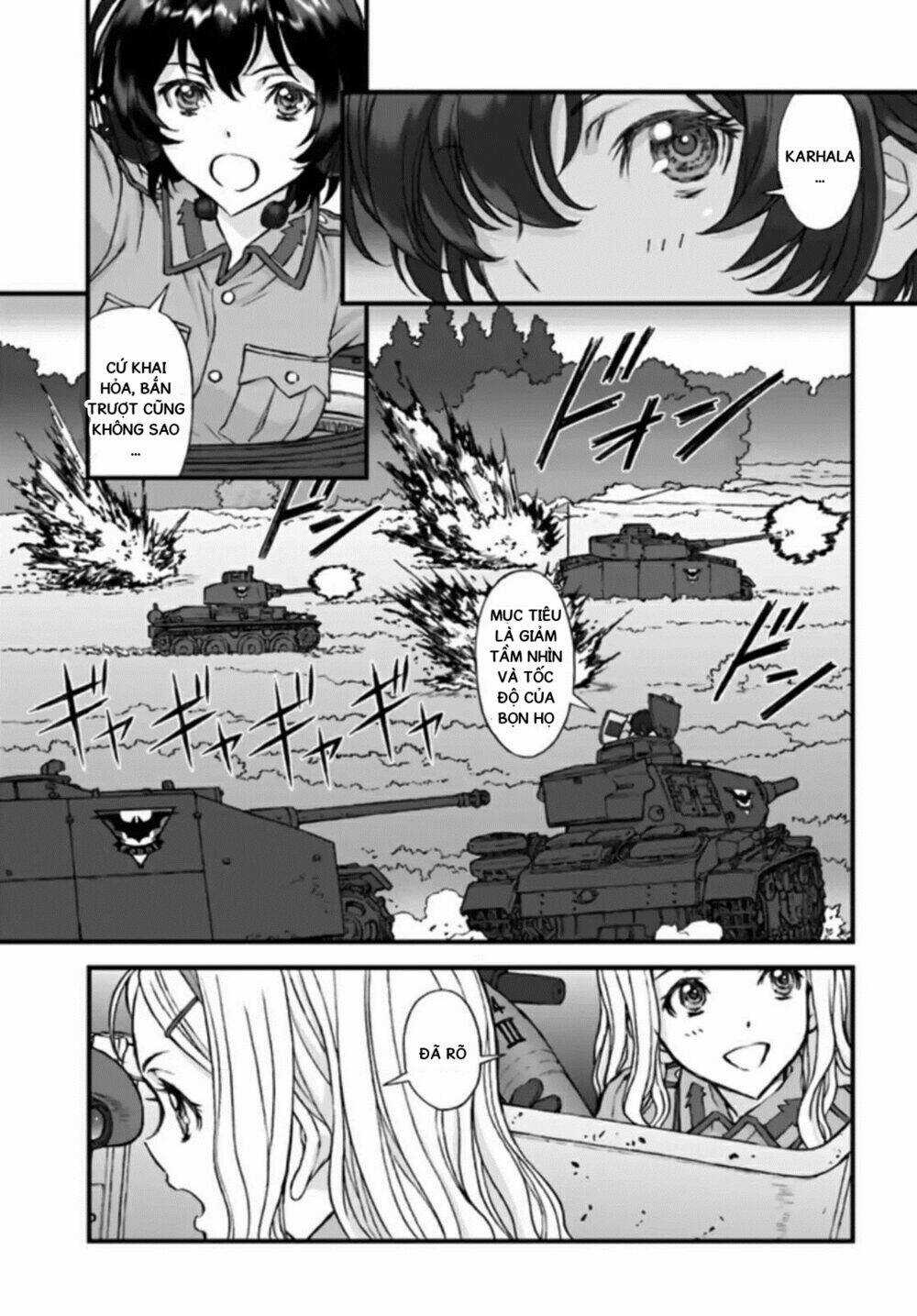 Girls Und Panzer: The Fir Tree And The Iron-Winged Witch Chapter 3 trang 4