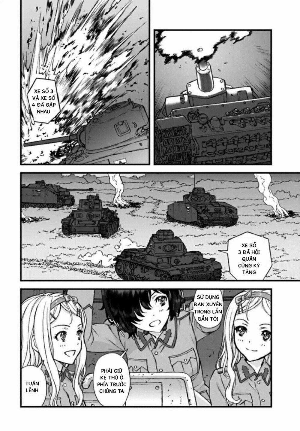 Girls Und Panzer: The Fir Tree And The Iron-Winged Witch Chapter 3 trang 5