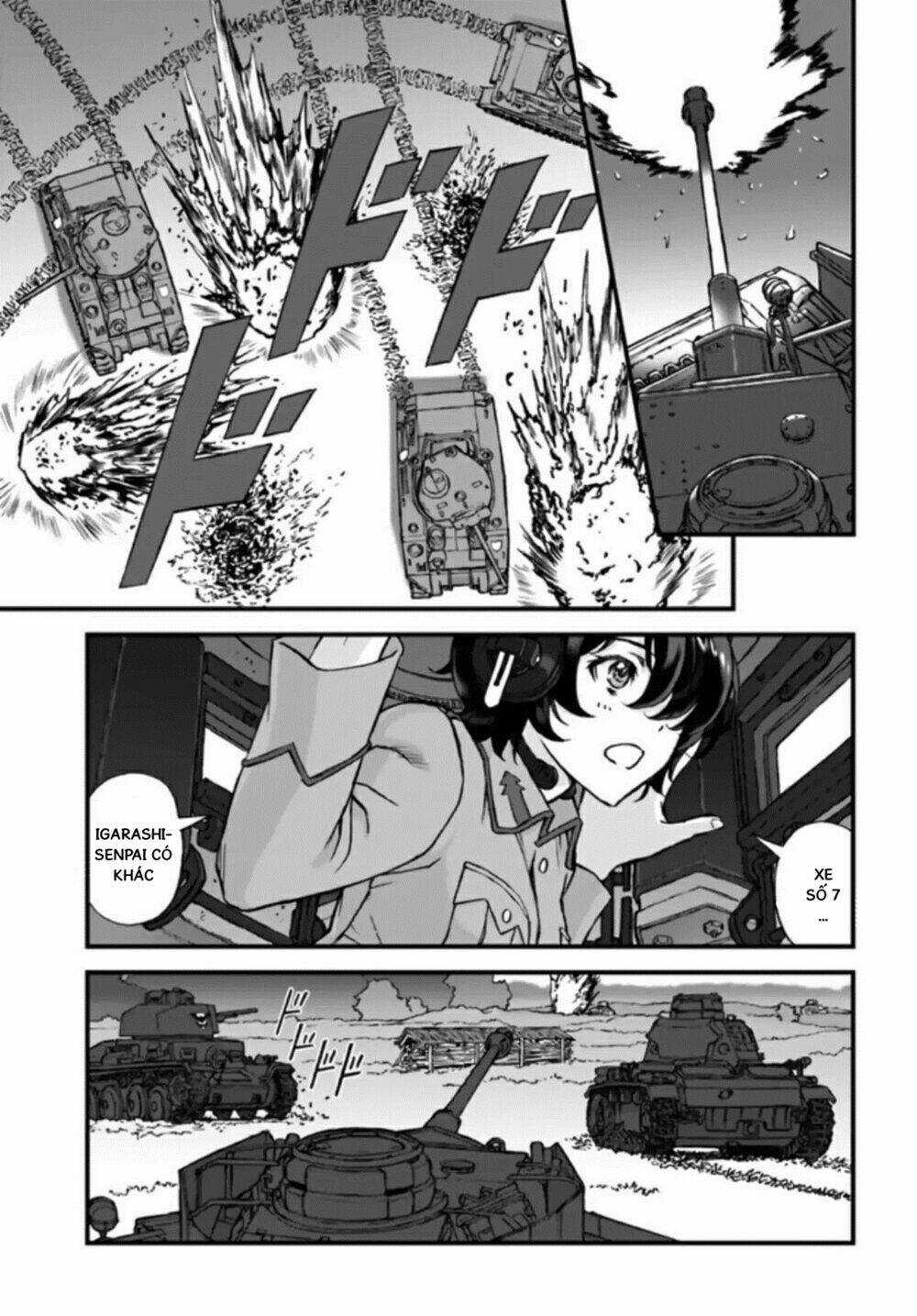 Girls Und Panzer: The Fir Tree And The Iron-Winged Witch Chapter 3 trang 8