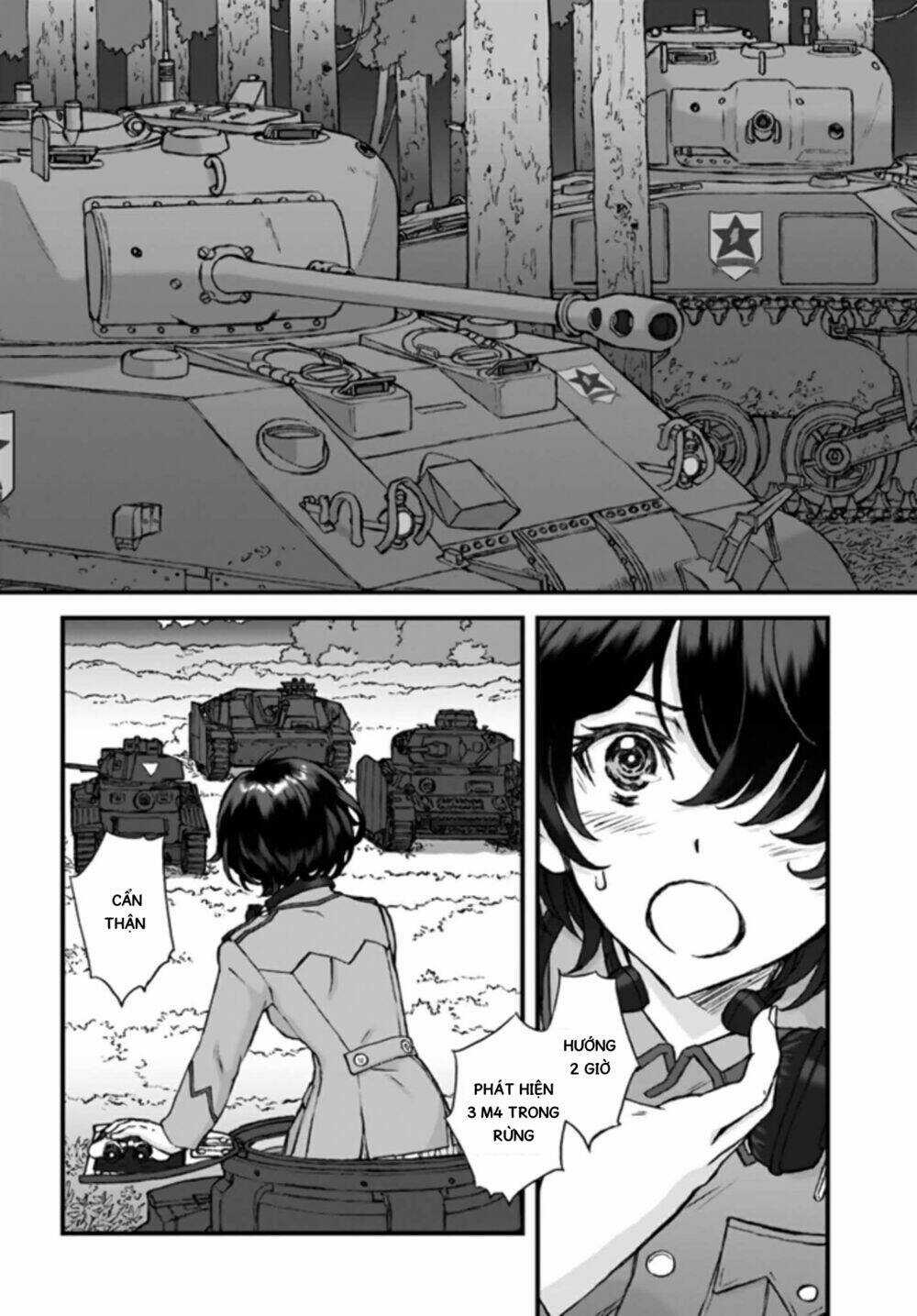 Girls Und Panzer: The Fir Tree And The Iron-Winged Witch Chapter 4 trang 5
