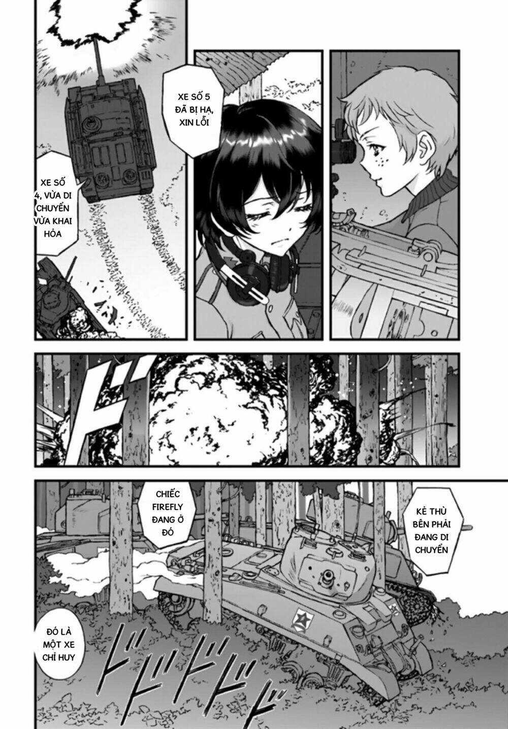 Girls Und Panzer: The Fir Tree And The Iron-Winged Witch Chapter 4 trang 7
