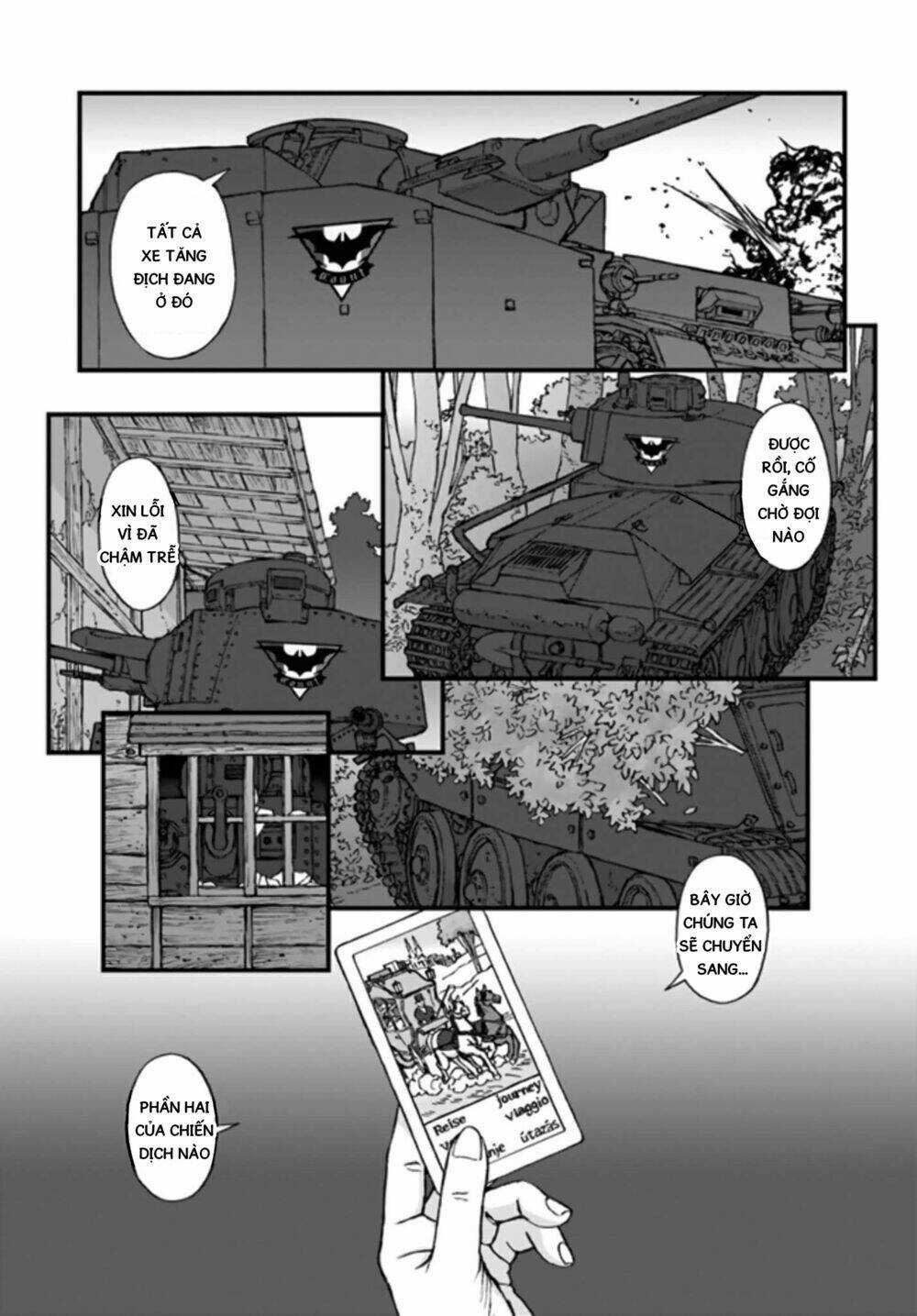 Girls Und Panzer: The Fir Tree And The Iron-Winged Witch Chapter 4 trang 8