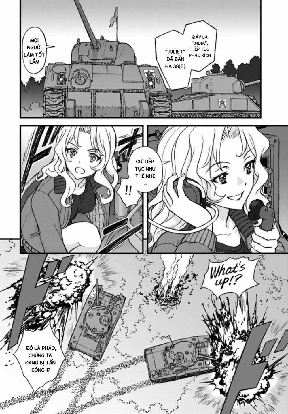 Girls Und Panzer: The Fir Tree And The Iron-Winged Witch Chapter 4 trang 9
