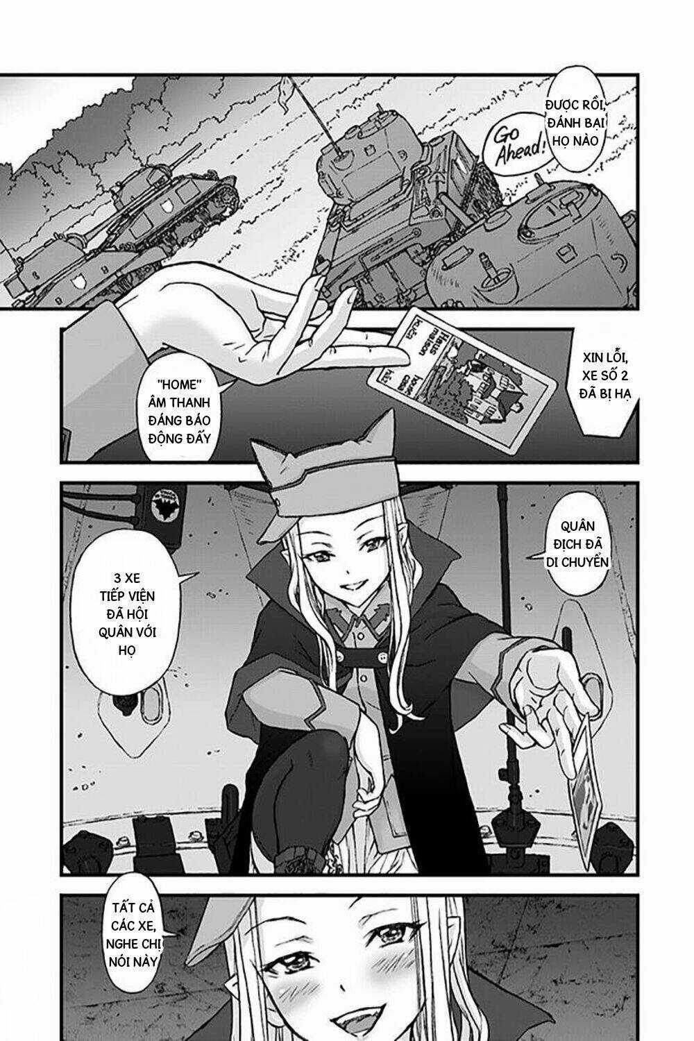 Girls Und Panzer: The Fir Tree And The Iron-Winged Witch Chapter 5 trang 10