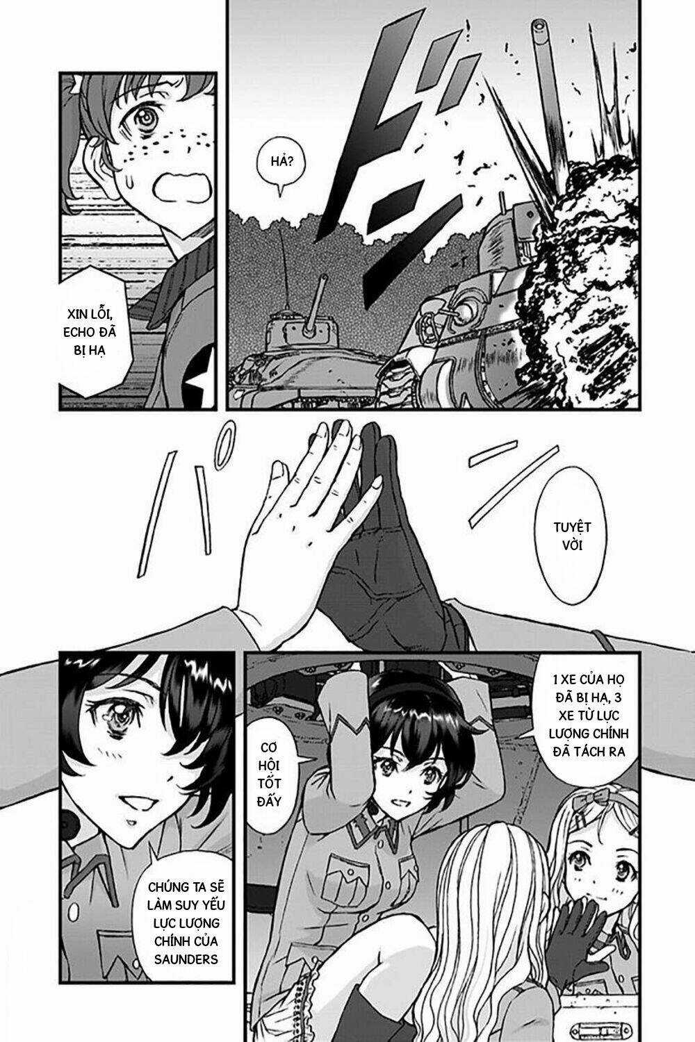 Girls Und Panzer: The Fir Tree And The Iron-Winged Witch Chapter 5 trang 2