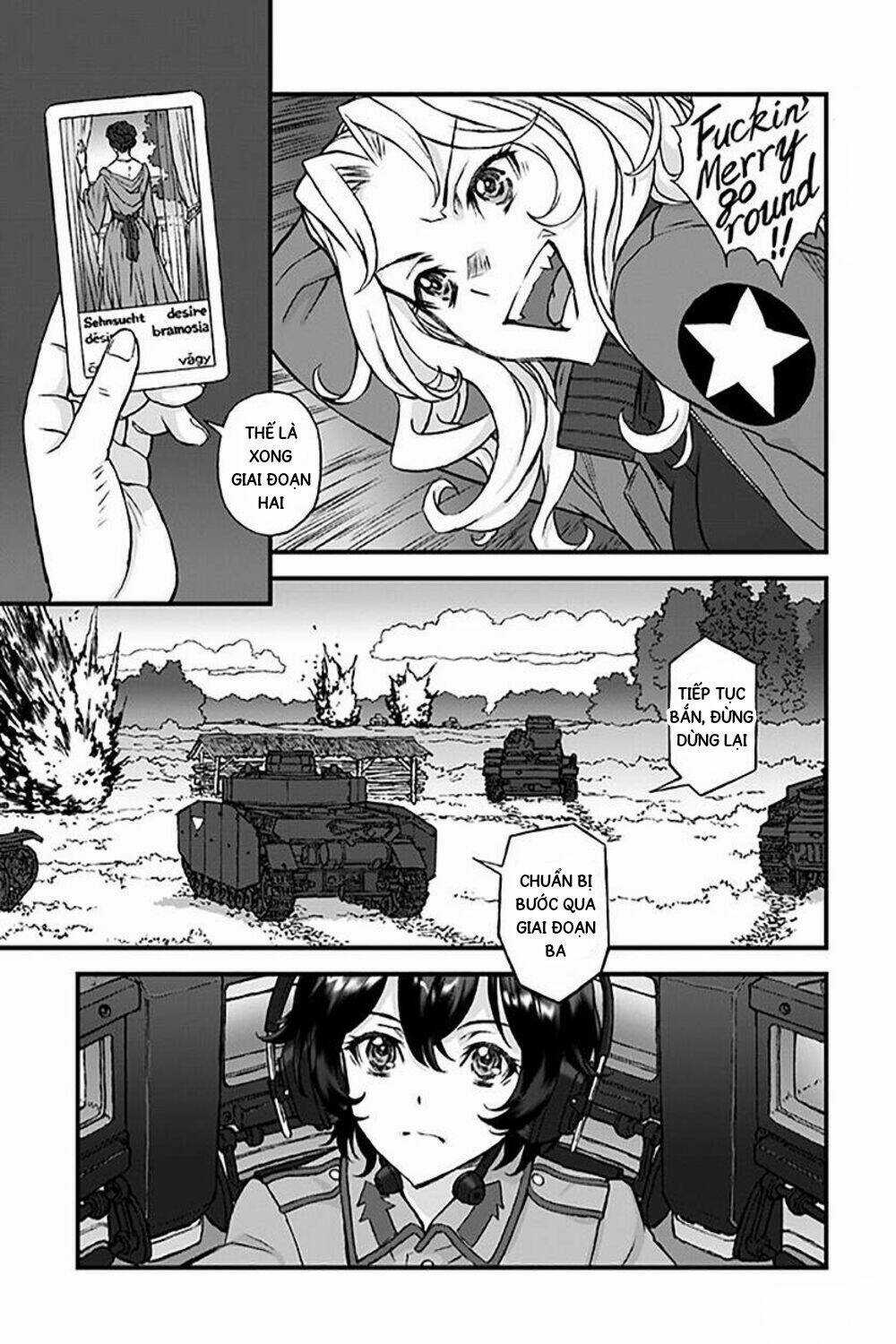 Girls Und Panzer: The Fir Tree And The Iron-Winged Witch Chapter 5 trang 4