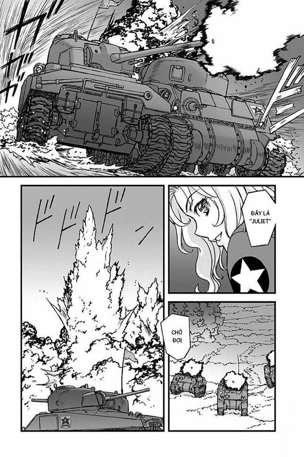 Girls Und Panzer: The Fir Tree And The Iron-Winged Witch Chapter 5 trang 5