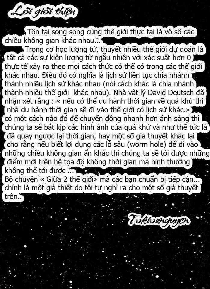 Giữa 2 Thế Giới Chapter 1 trang 0