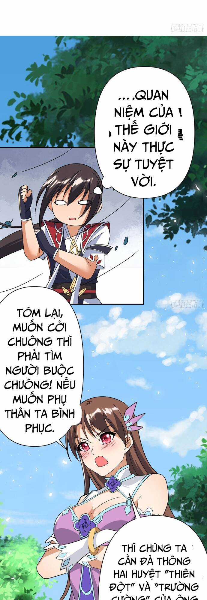 Giữa Trời Đất, Sao Có Thể Mãi Mãi Cam Chịu Dưới Người Khác! Chapter 18 trang 27