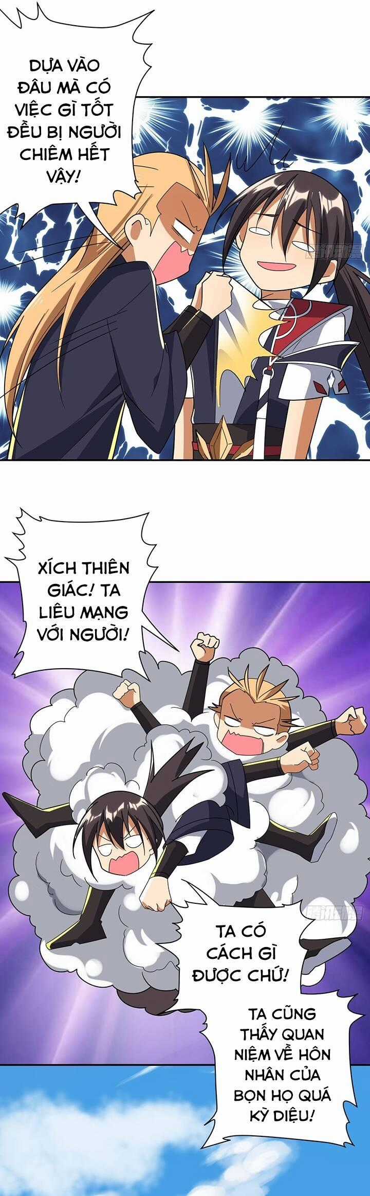 Giữa Trời Đất, Sao Có Thể Mãi Mãi Cam Chịu Dưới Người Khác! Chapter 23 trang 19