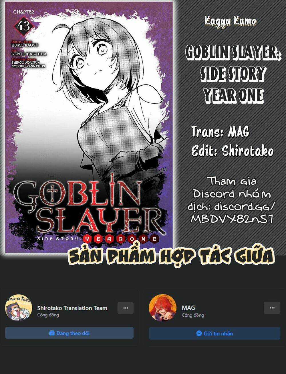 Goblin Slayer Gaiden: Year One Chapter 43 trang 1