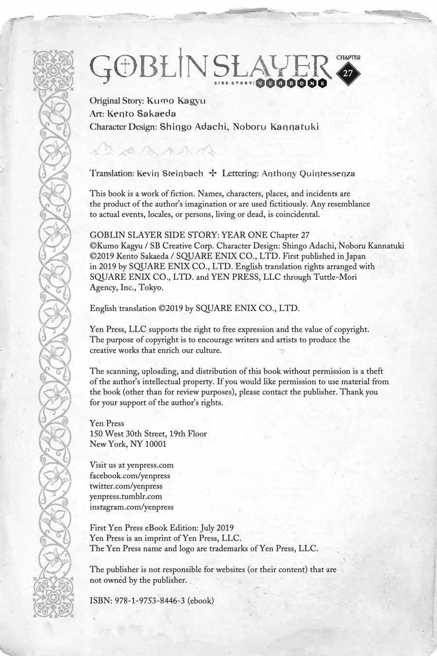 Goblin Slayer Side Story: Year One Chapter 27 trang 24