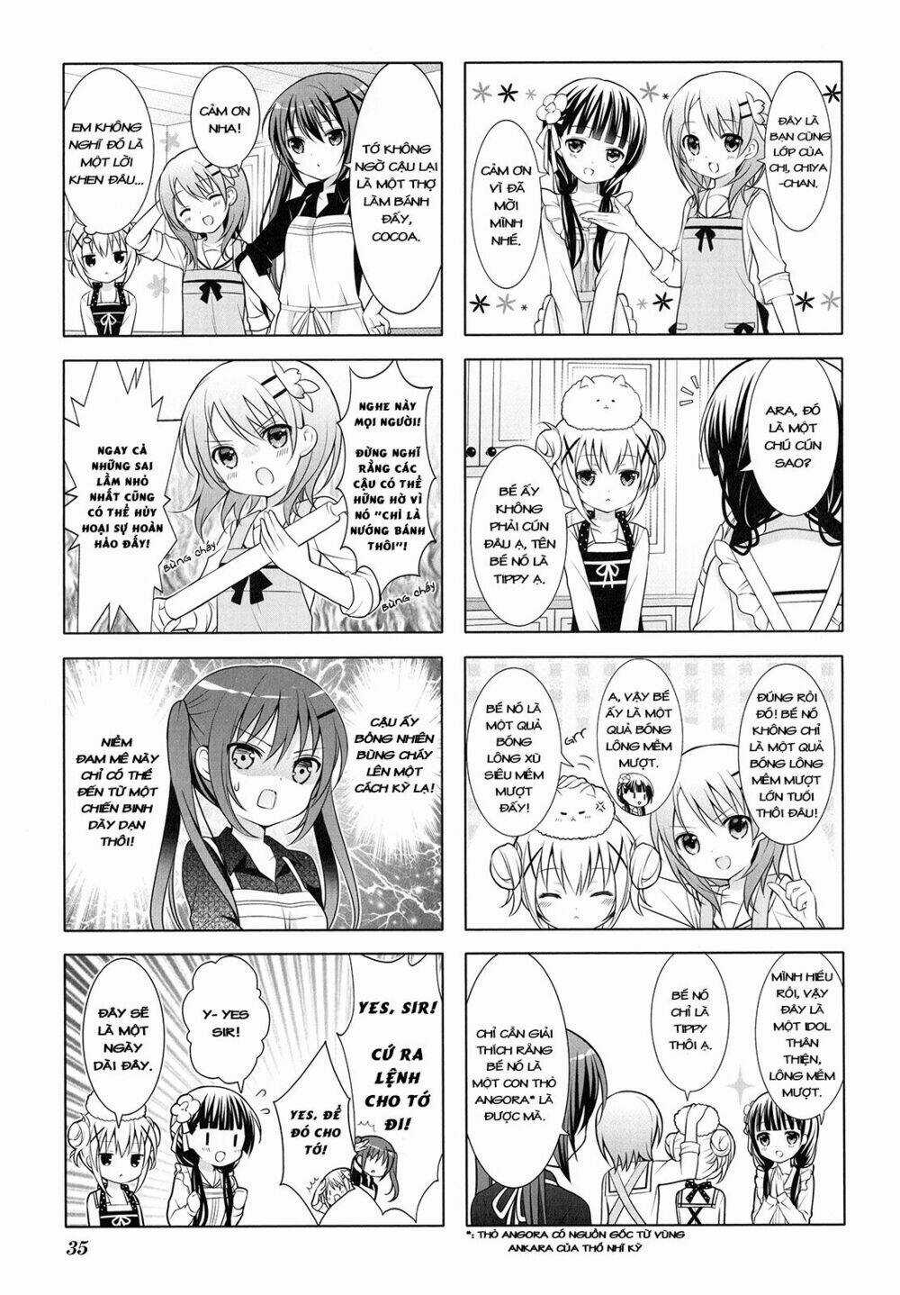 Gochuumon Wa Usagi Desu Ka? (Yml) Chapter 4 trang 3
